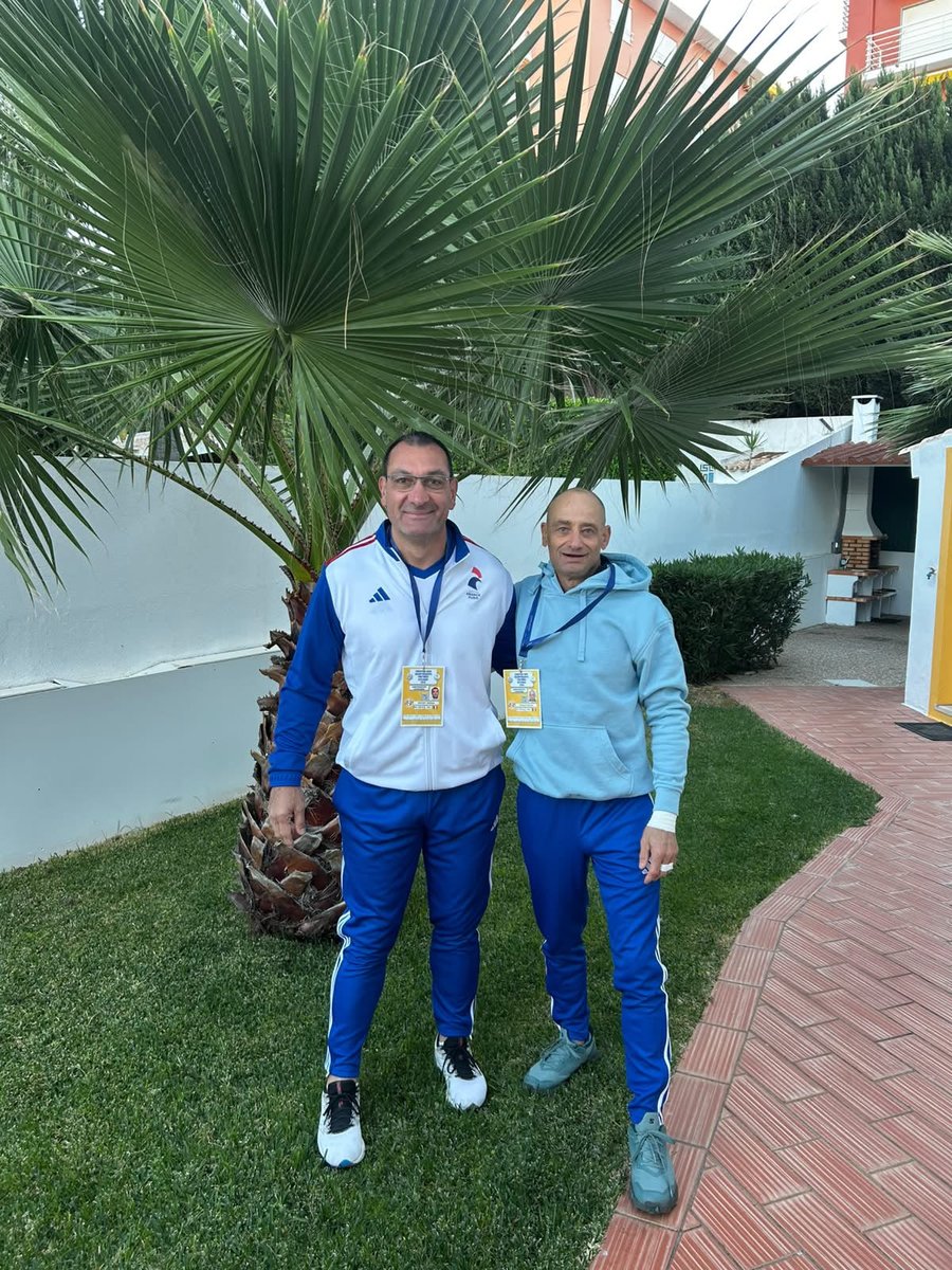 Hervé et Vincent — Championnat d'Europe Veterans Portimão 2026