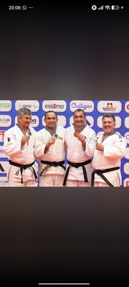 Podium Championnat d'Europe Veterans Portimão 2026