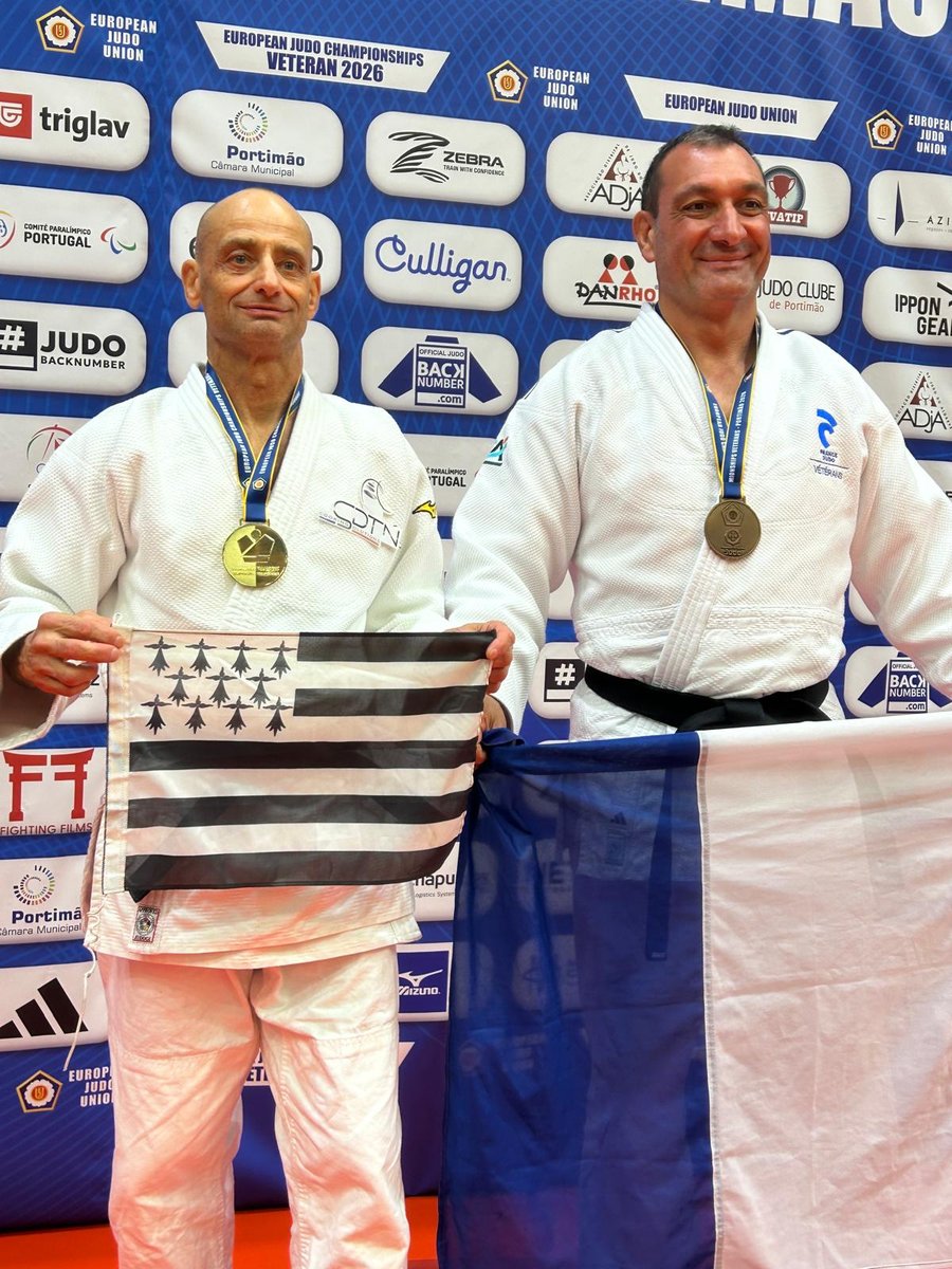 Vincent Pinaud Champion d'Europe et William Mathey 3e — Portimão 2026